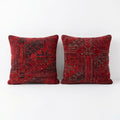 Rug Pillow Cover Set of 2 | 15'' x 15'' - Main