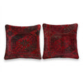 Rug Pillow Cover Set of 2 | 15'' x 15'' - Main