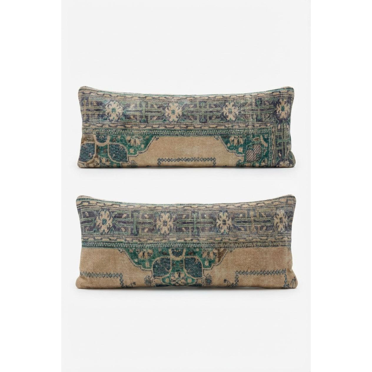 Rug Pillow Cover Set of 2 | 16'' x 47''