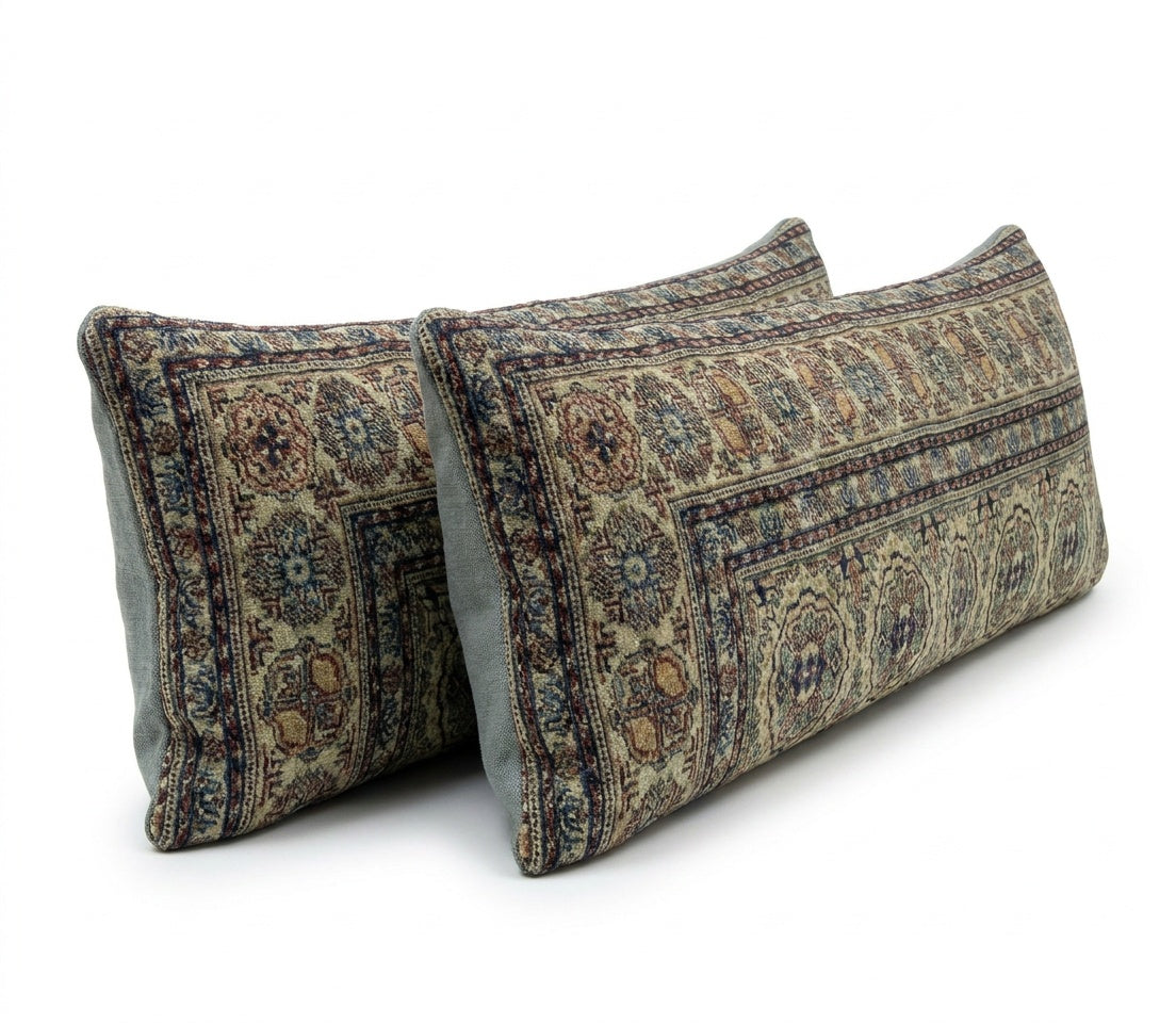 Rug Pillow Cover Set of 2 | 16'' x 48''
