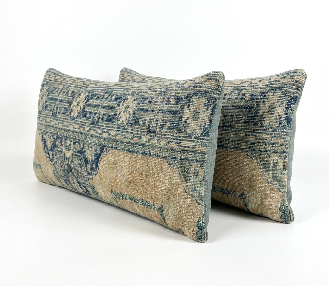 Rug Pillow Cover Set of 2 | 16'' x 47''