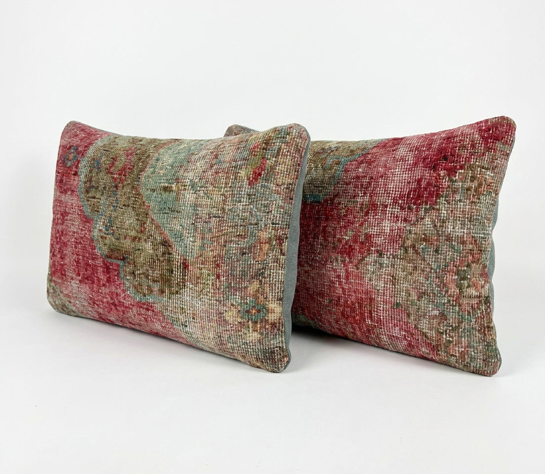 Rug Pillow Cover Set of 2 | 16'' x 24''