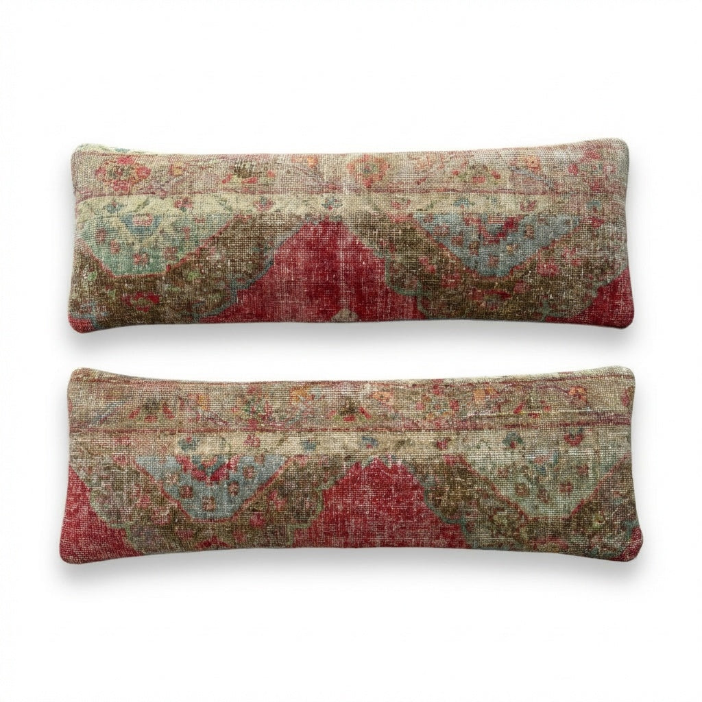 Rug Pillow Cover Set of 2 | 16'' x 47''