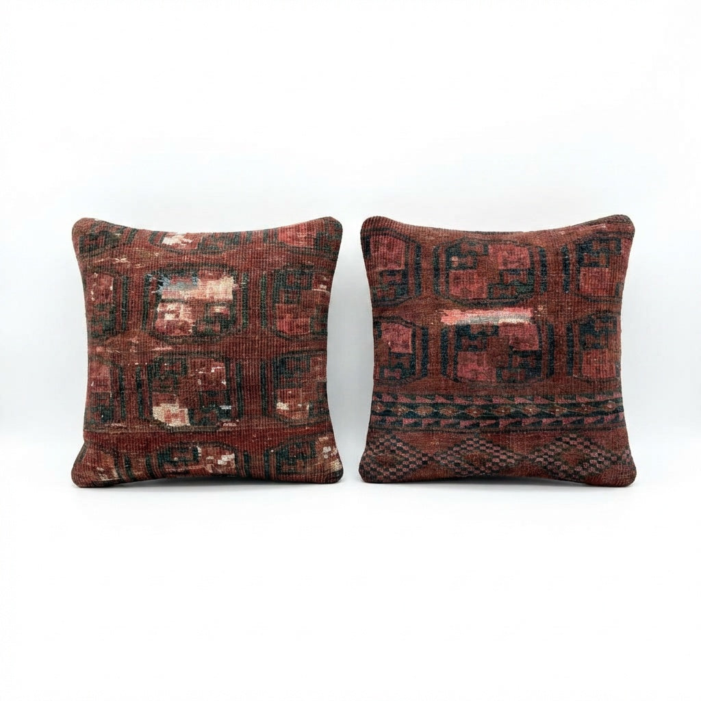 Rug Pillow Cover Set of 2 | 20'' x 20''