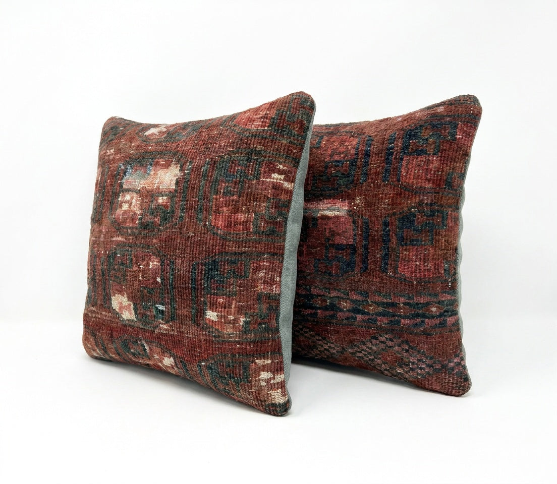 Rug Pillow Cover Set of 2 | 20'' x 20''