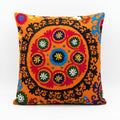 Uzbek Suzani Pillow Cover 27'' x 30''