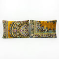 Uzbek Velvet Pillow Cover Set of 2 | 15'' x 24''