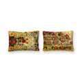 Uzbek Velvet Pillow Cover Set of 2 | 17'' x 24''