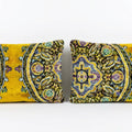Uzbek Velvet Pillow Cover Set of 2 | 16'' x 24''