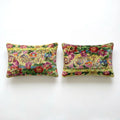 Uzbek Velvet Pillow Cover Set of 2 | 16'' x 24''