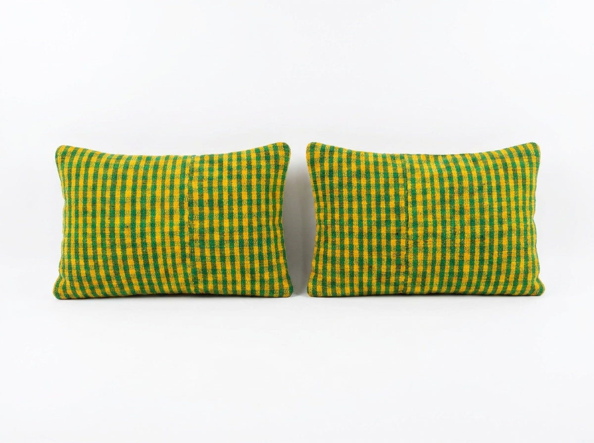 Turkish Kilim Pillow Cover Set of 2 | 16'' x 24''