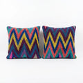 Turkish Kilim Pillow Cover Set of 2 | 19'' x 20''