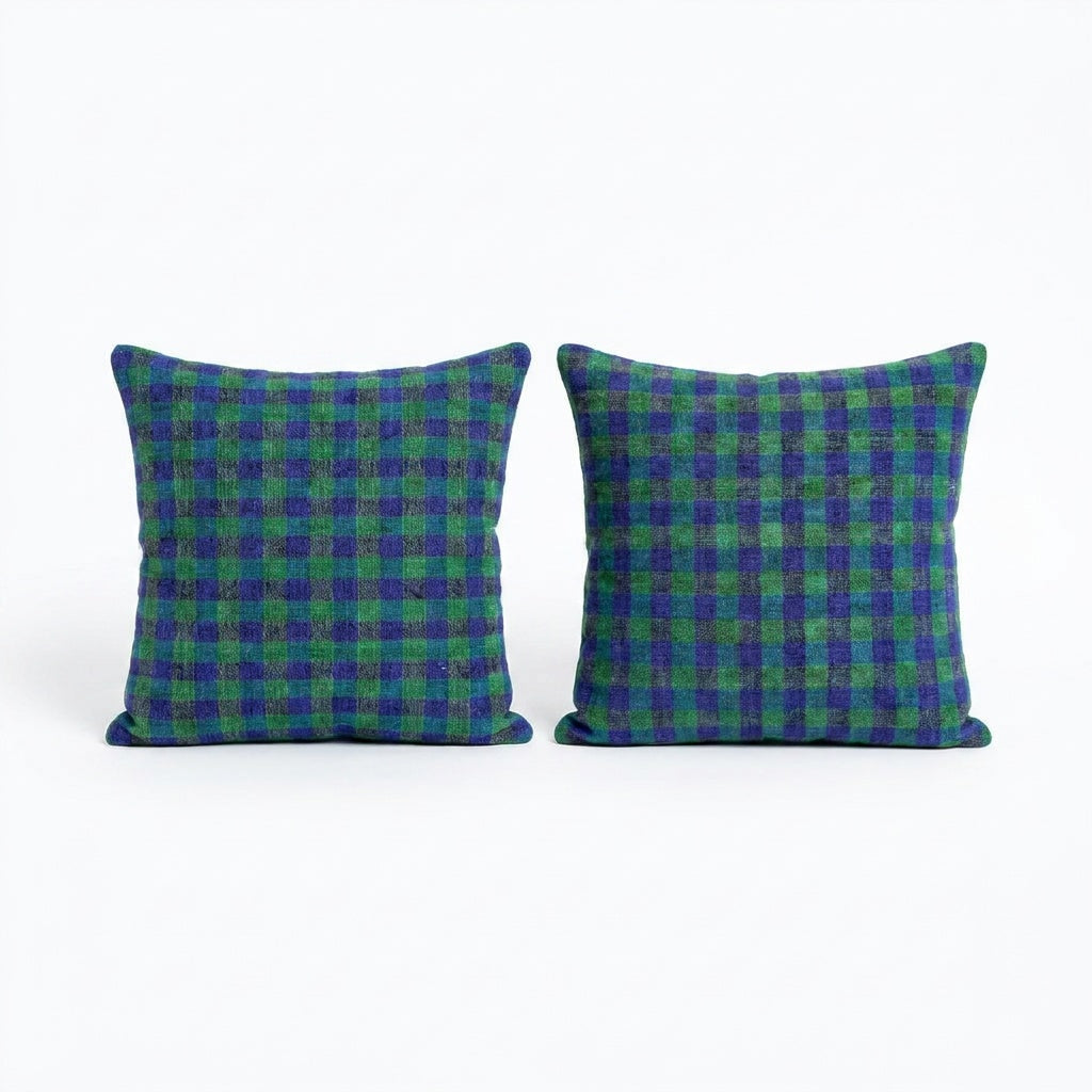 Turkish Kilim Pillow Cover Set of 2 | 16'' x 16''