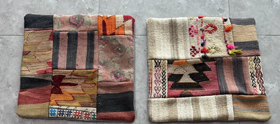 Kilim Pillows Set of Two 20'' x 20''