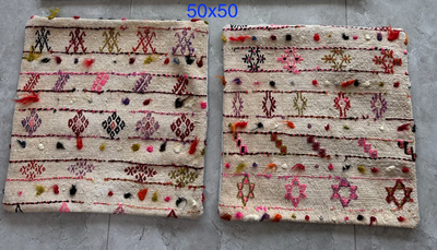 Kilim Pillows Set of Two 20" x 20"