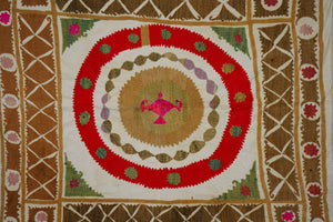 Suzani Wall Hanging & Tablecloth | 49'' x 52''