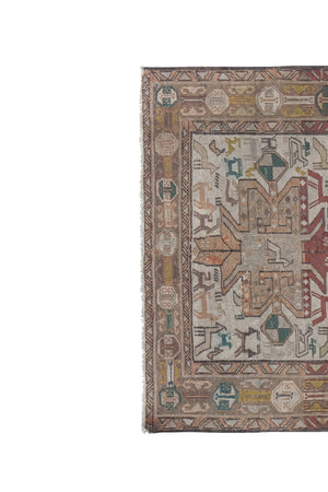 Vintage Turkish Kilim Rug 39'' x 56''