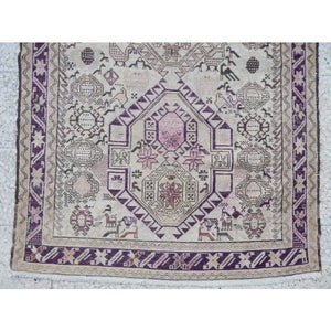 Vintage Turkish Rug 3'11'' x 6'2''