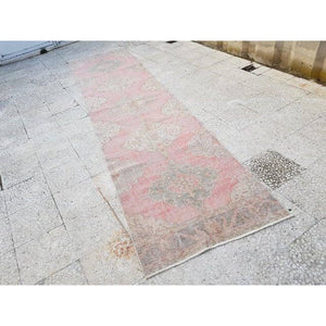 Vintage Oushak Runner 2'11'' x 12'2''