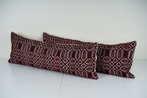 Kilim Bedding Pillow Cover Set of 2 | 12'' x 36''