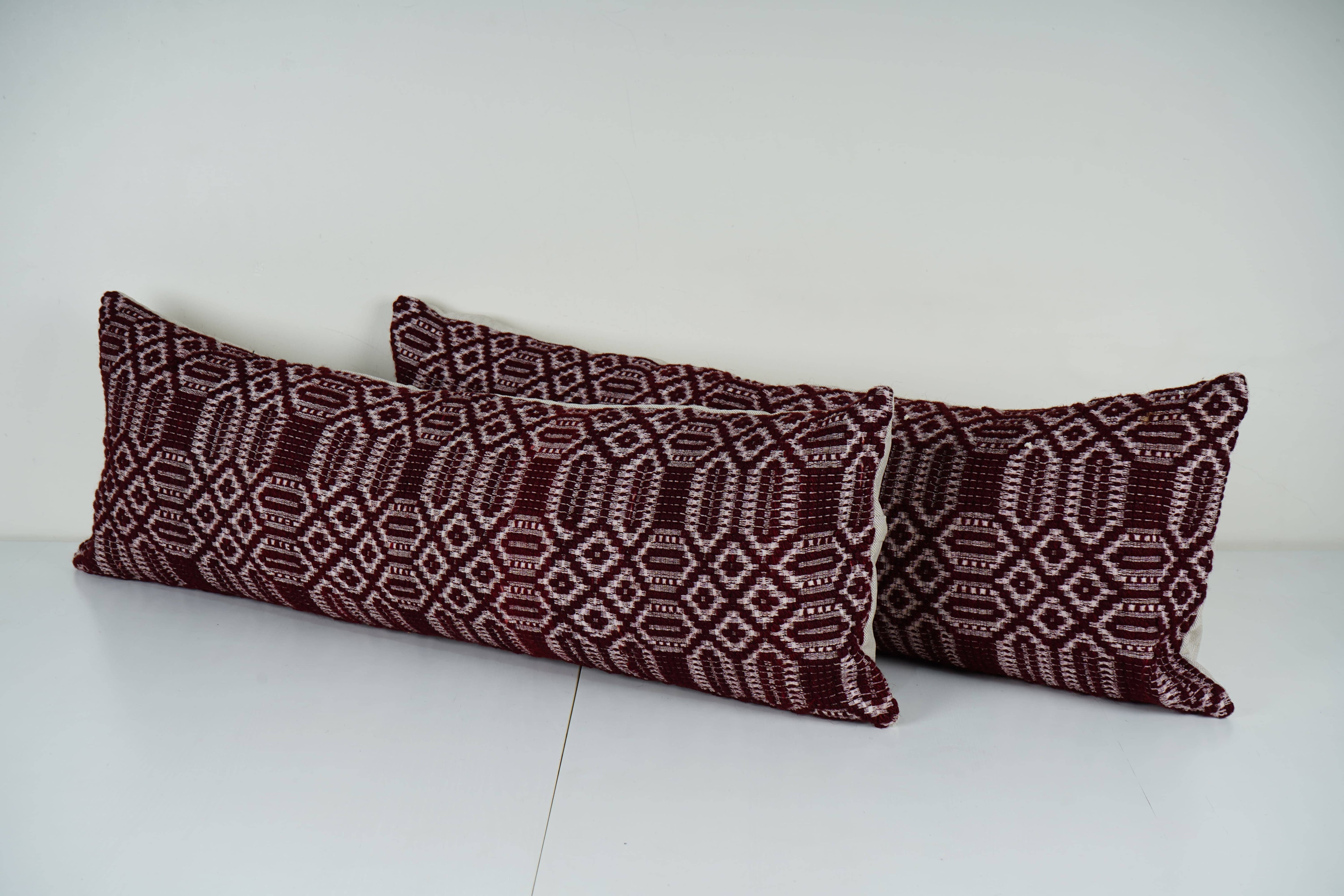 Kilim Bedding Pillow Cover Set of 2 | 12'' x 36''