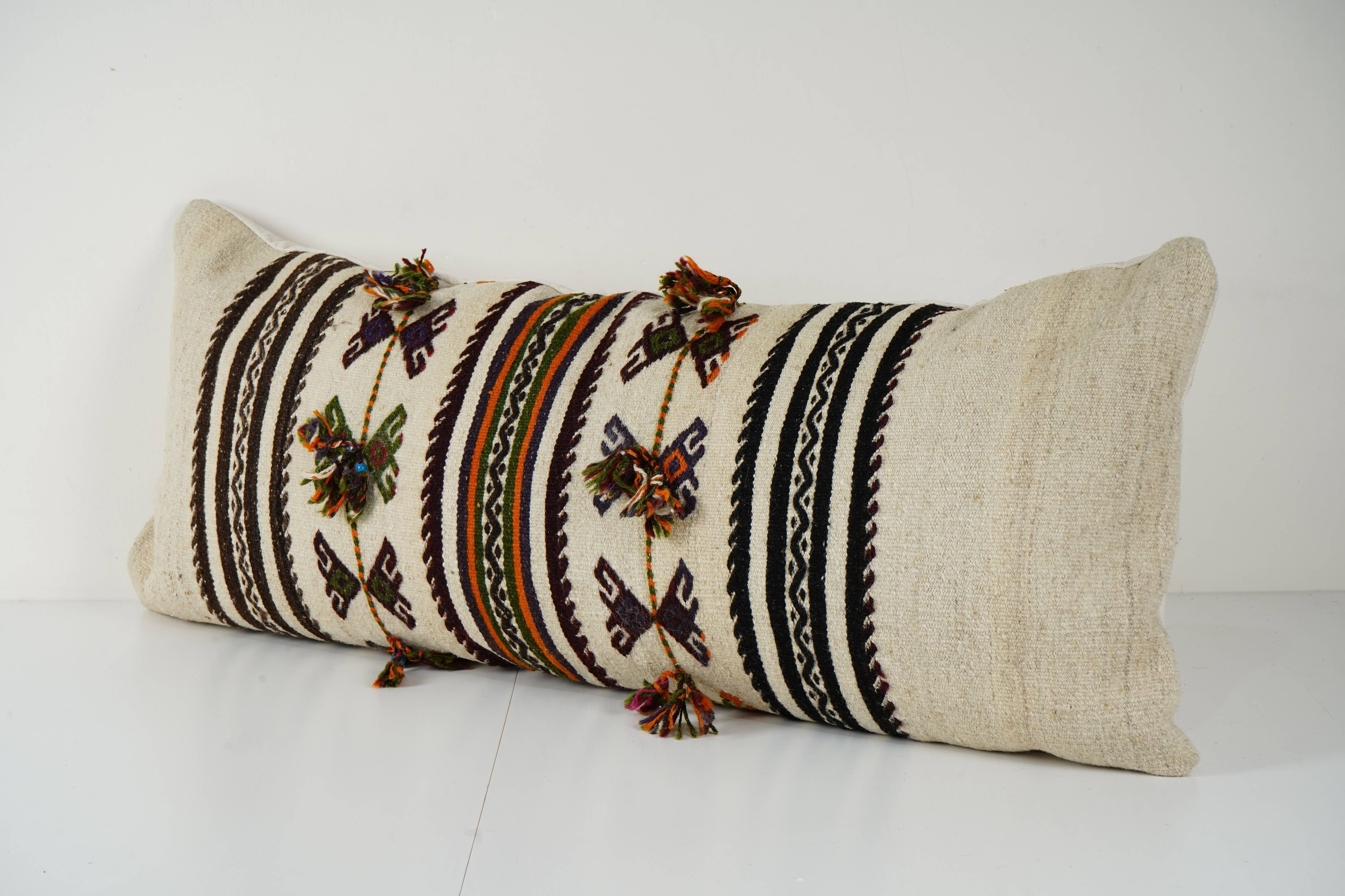 Kilim Bedding Pillow Cover | 16'' x 40''