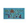Hand-Embroidered Suzani Wall Hanging & Bedspread 3'5'' x 6'3''