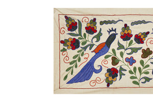 Bird Suzani Table Runner | 17'' x 33''