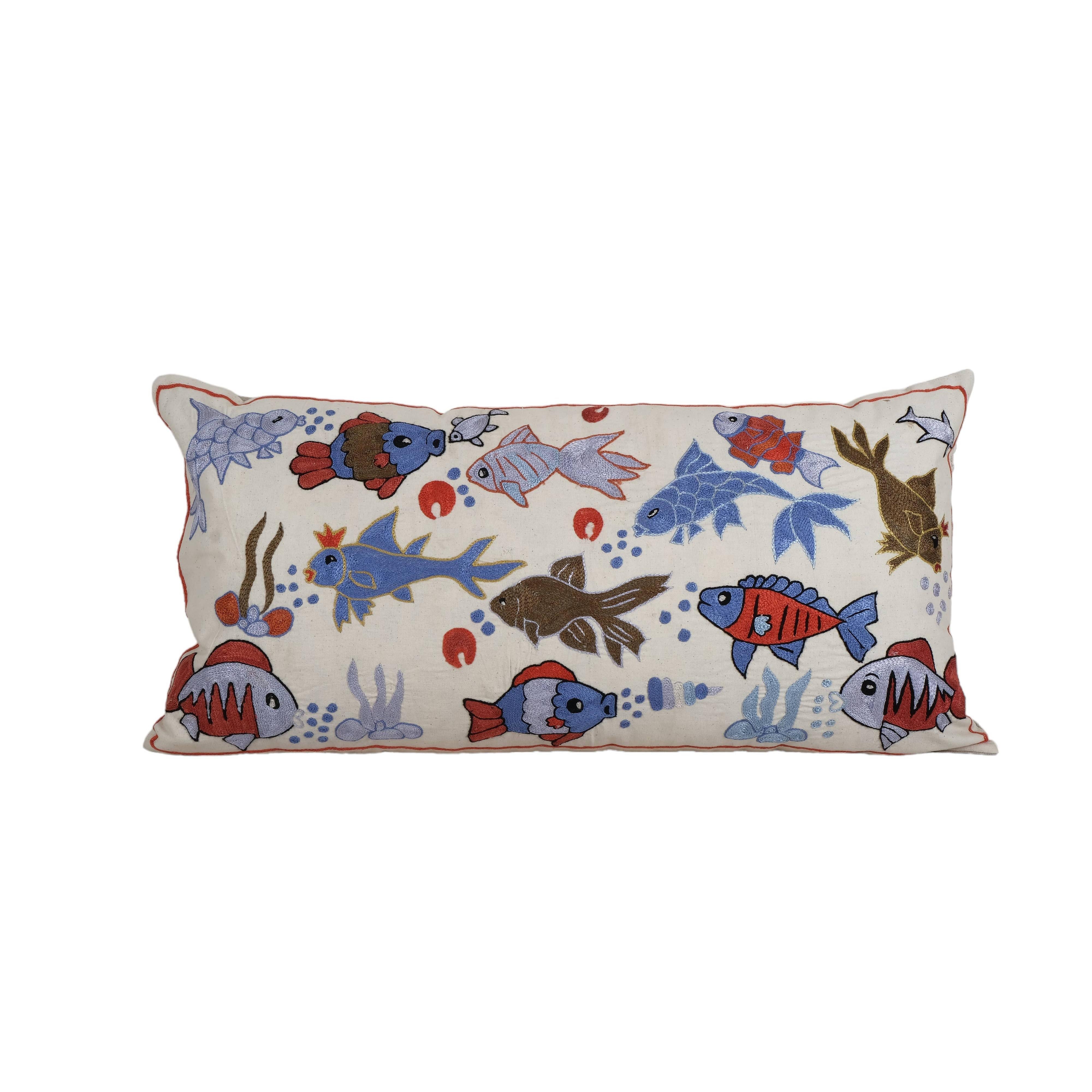 Suzani Bedding Pillow Cover | 18'' x 35''