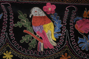 Parrot Suzani Table Runner | 1'7'' x 12'4''