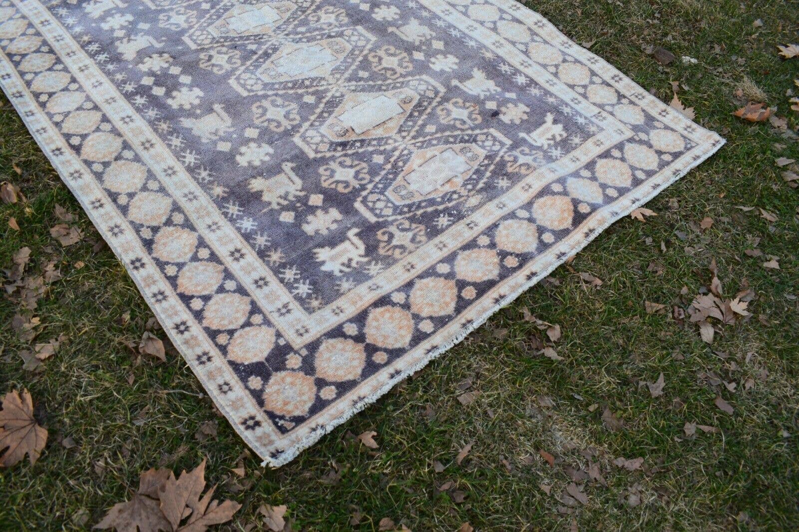 Vintage Oushak Rug 4'6'' x 6'8''