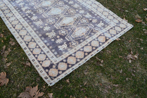 Vintage Oushak Rug 4'6'' x 6'8''