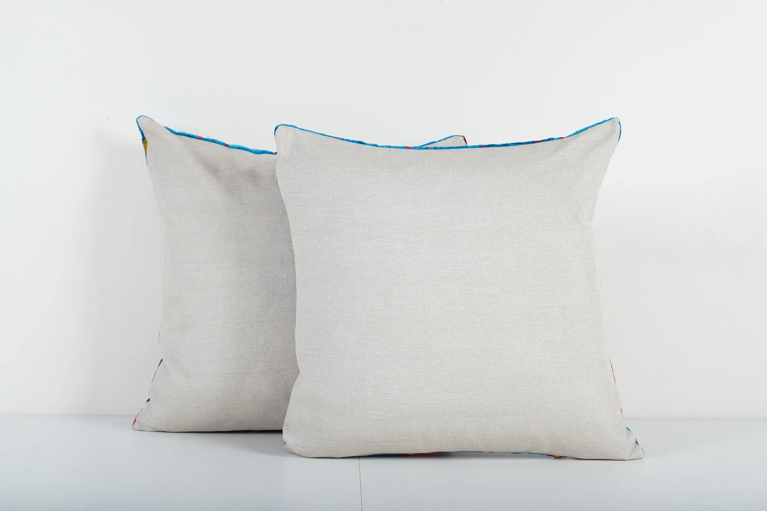 Silk Ikat Velvet Pillow Cover | 20'' x 20''