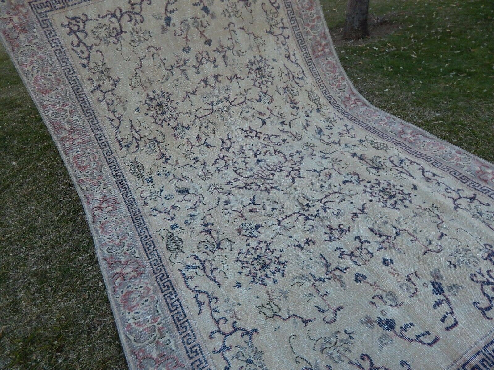 Vintage Turkish Rug 6'7'' x 10'6''