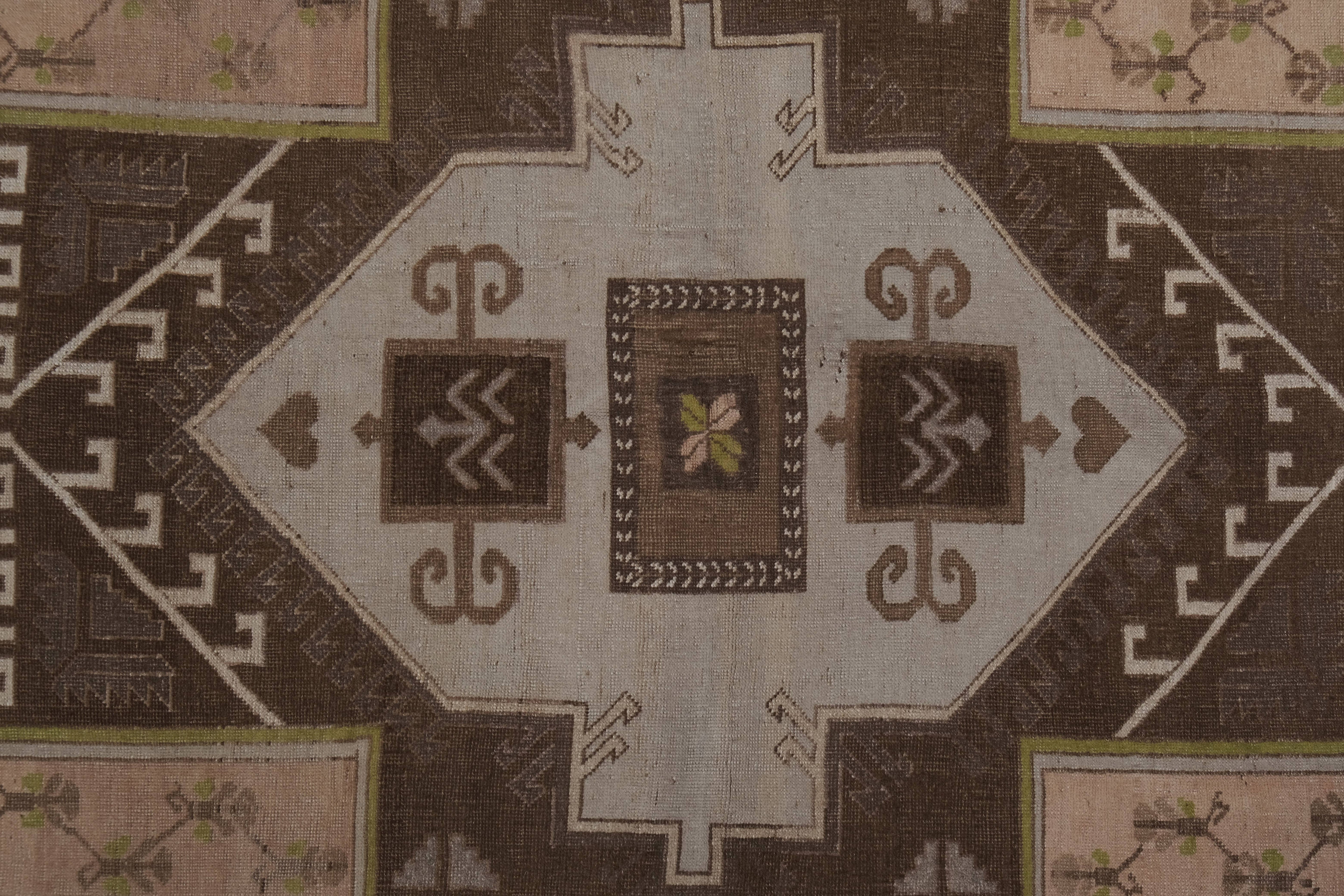 Vintage Turkish Kars Rug 5'10'' x 10'