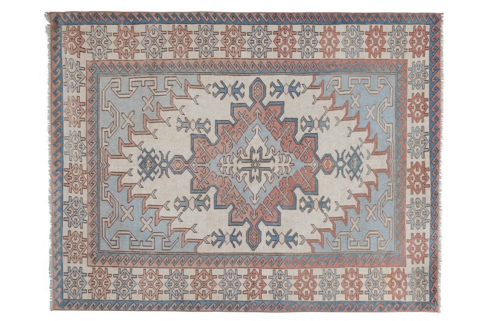 Vintage Oushak Rug 5'8'' x 7'5''