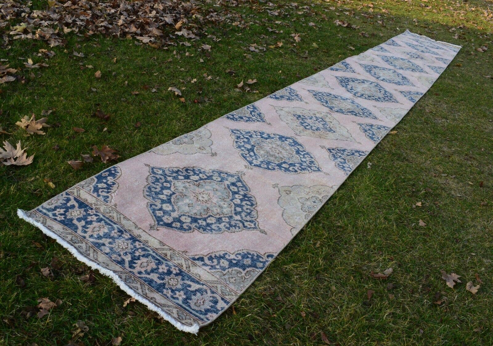 Vintage Oushak Runner 2'10'' x 23'5''