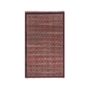 Vintage Turkish Shaggy Tulu Rug 21'' x 54''