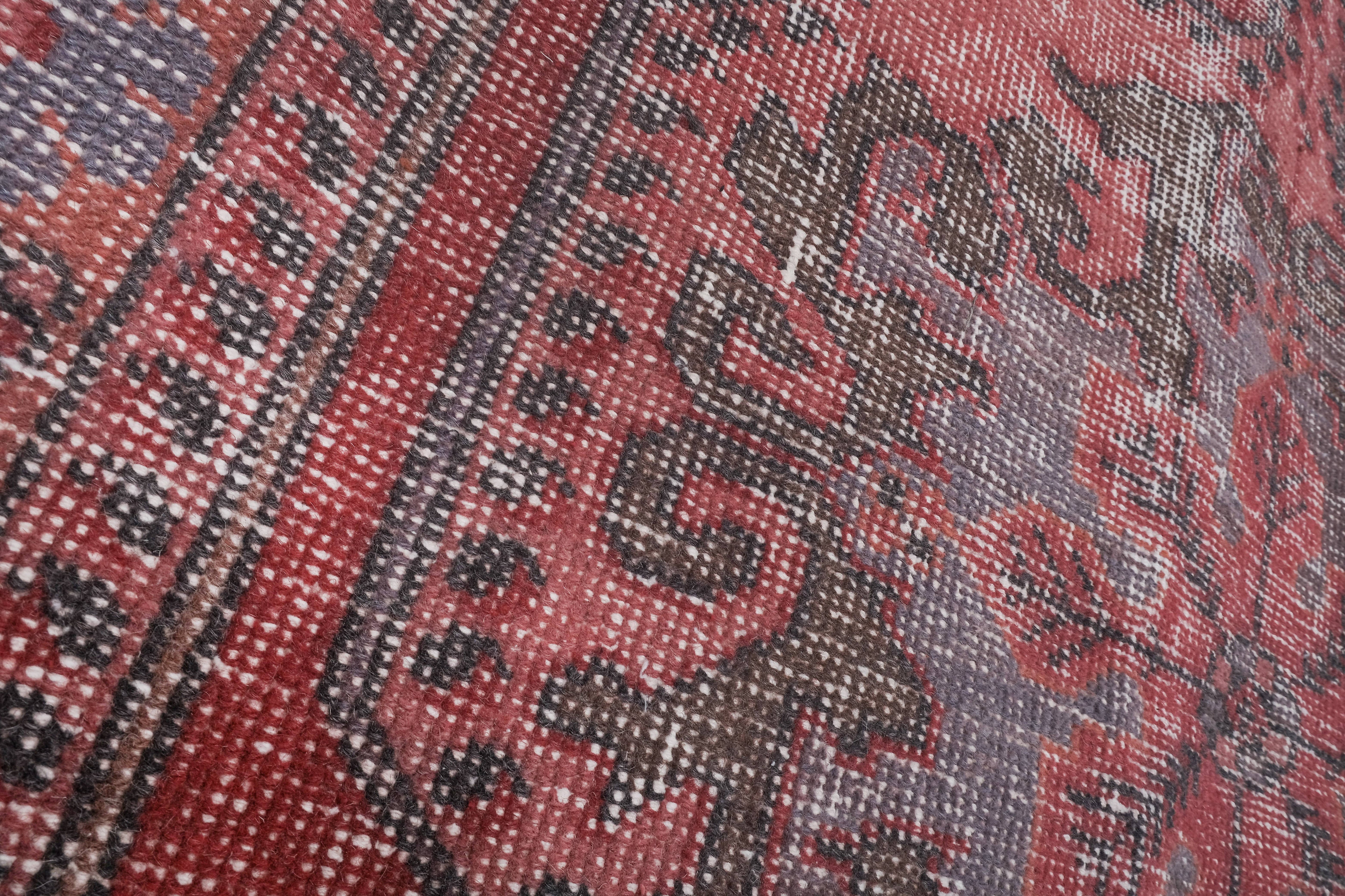 Vintage Turkish Rug 4'1'' x 6'7''