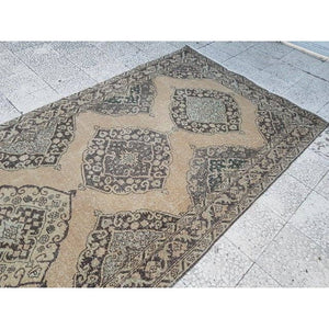 Vintage Oushak Runner 4'8'' x 12'10''