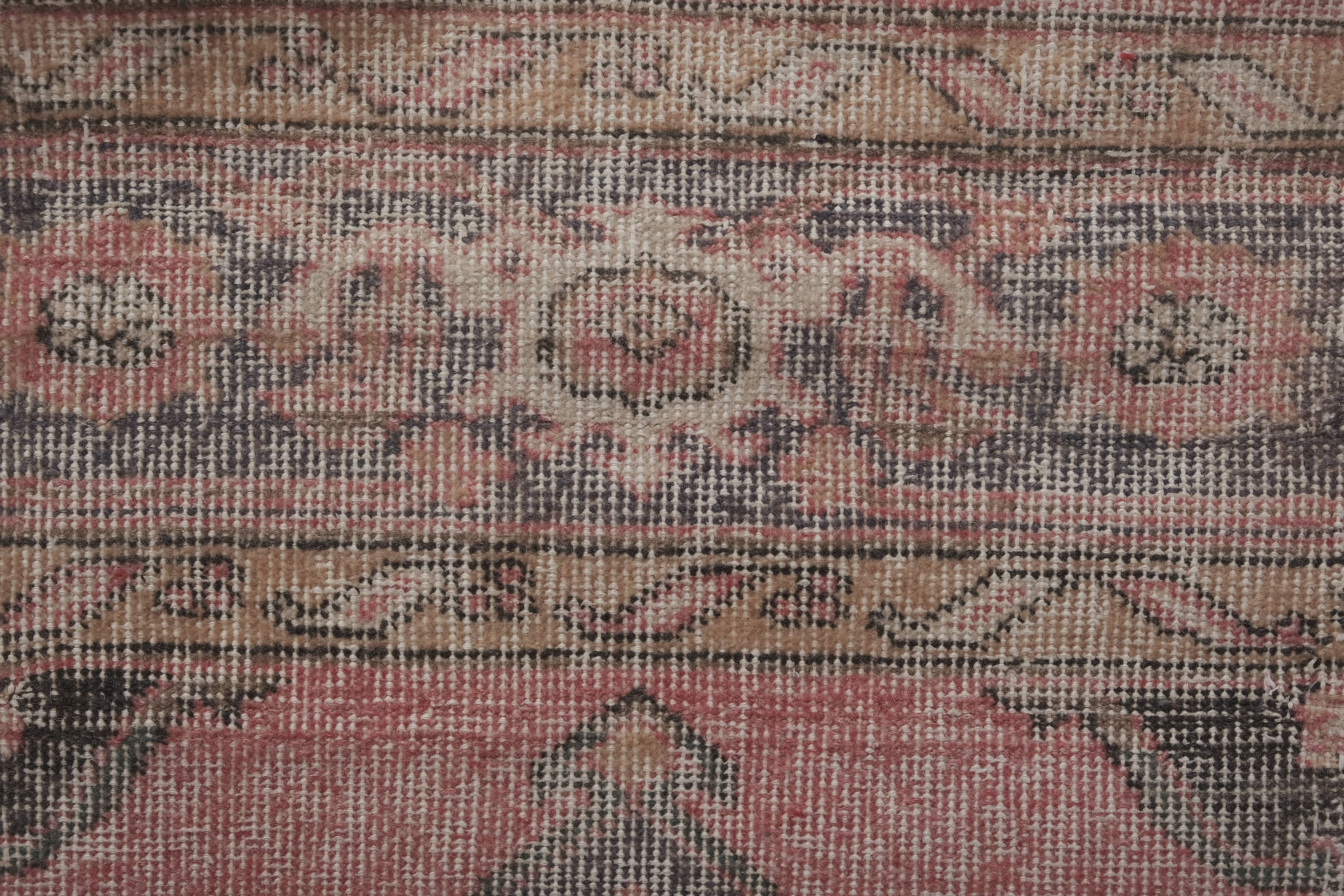 Vintage Kurdish Runner Rug 2'7'' x 12'11''