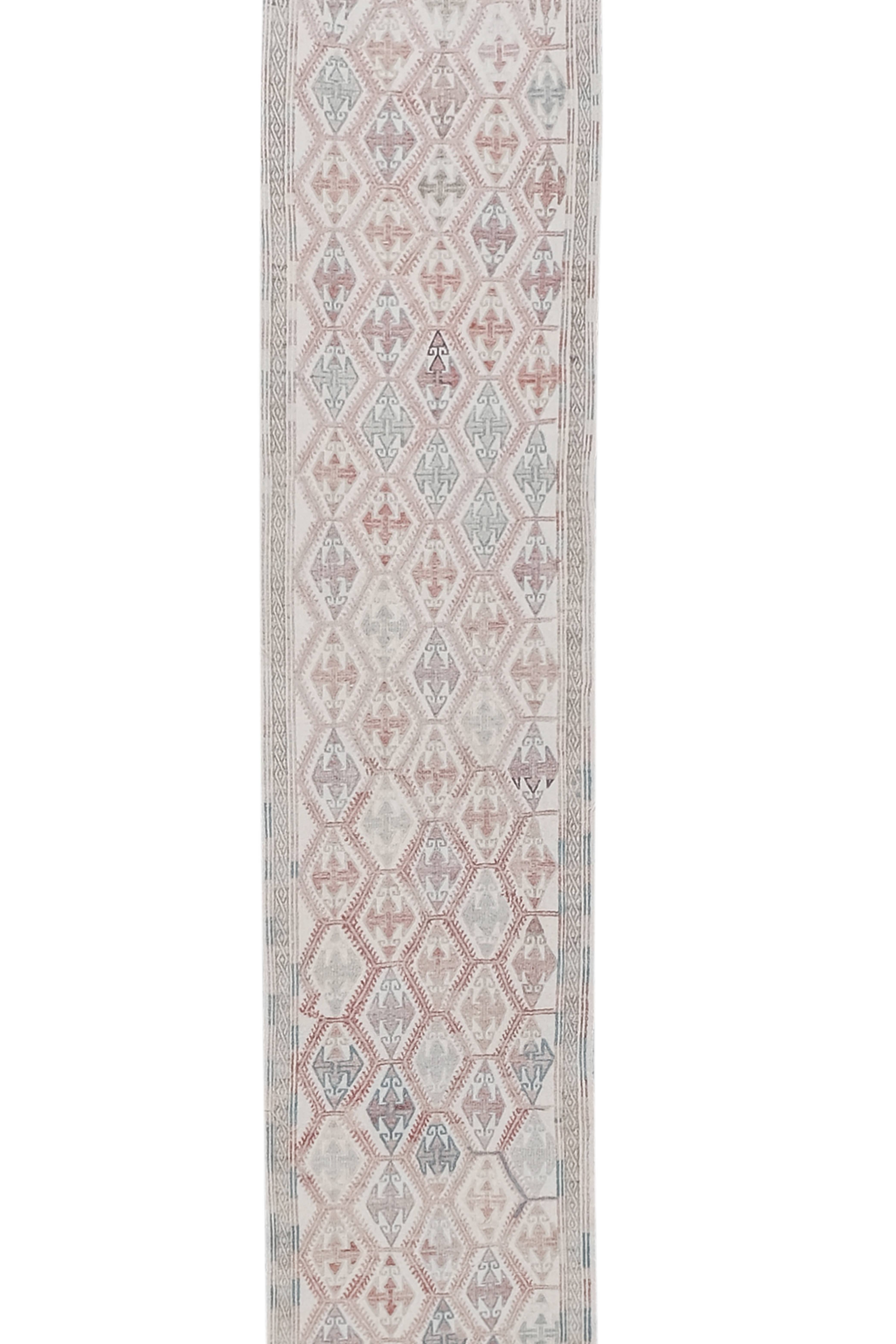 Vintage Kilim Runner 1'8'' x 19'