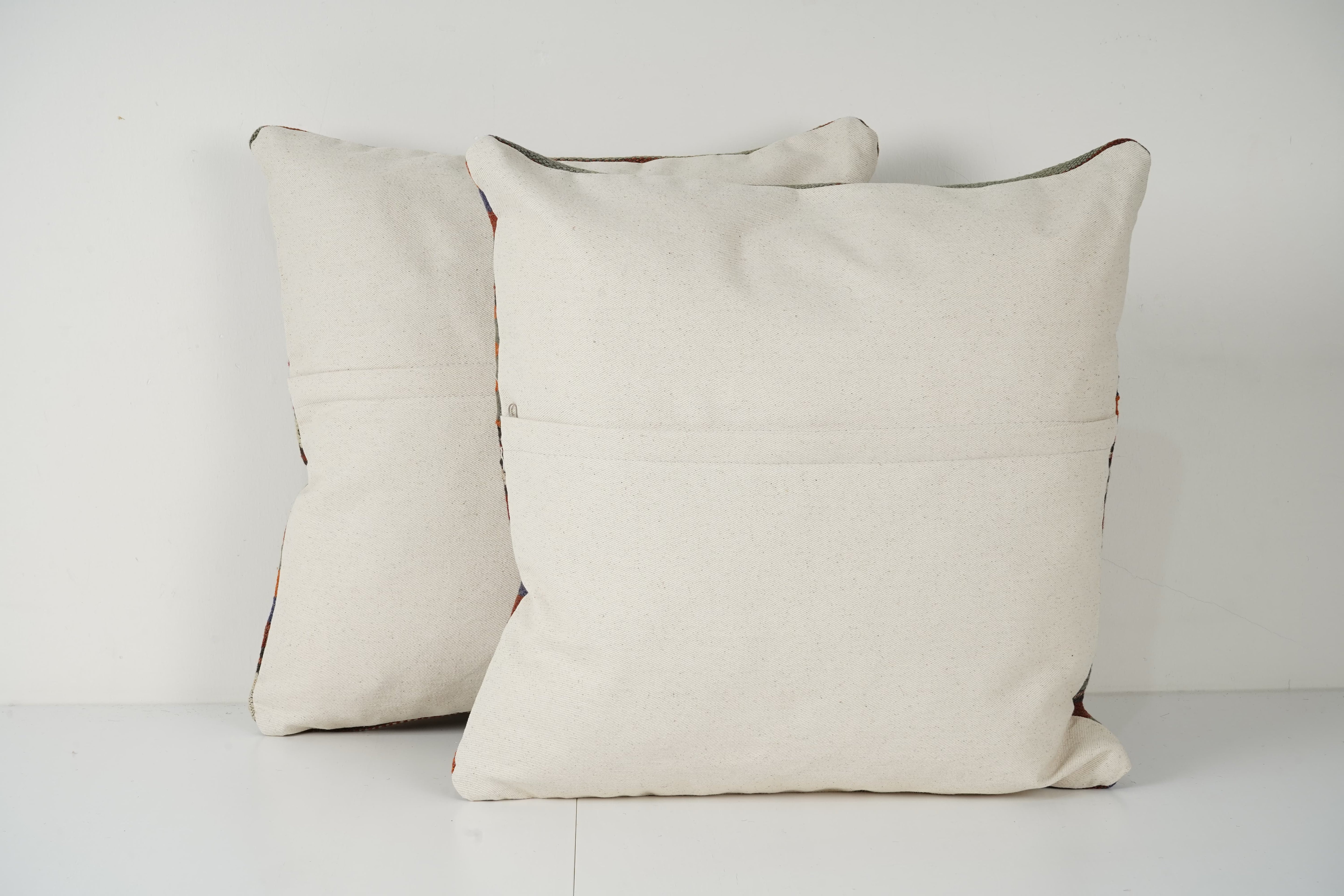 Kilim Pillow Cover Set of 2 | 20'' x 20''