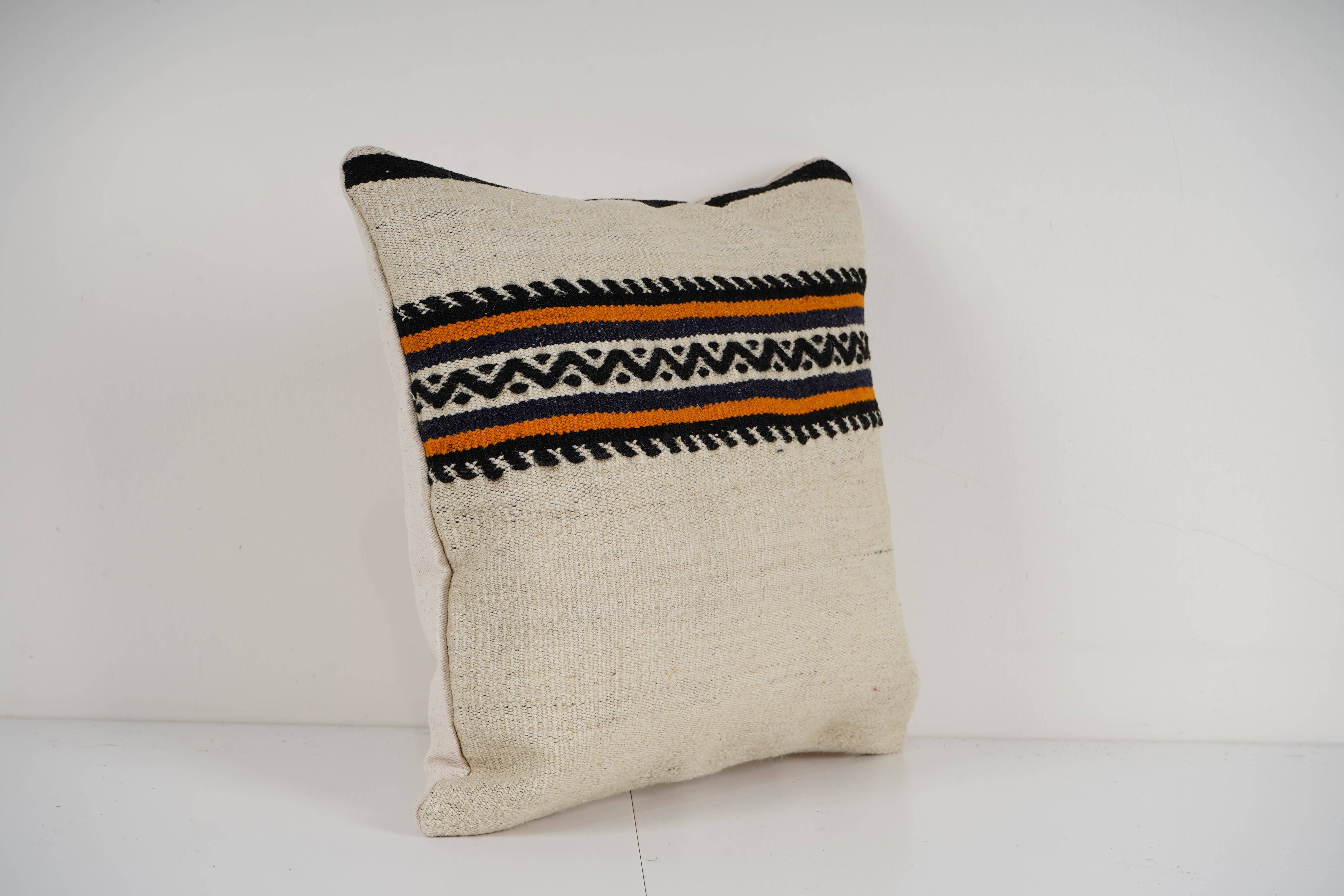 Kilim Pillow Cover | 16'' x 16''