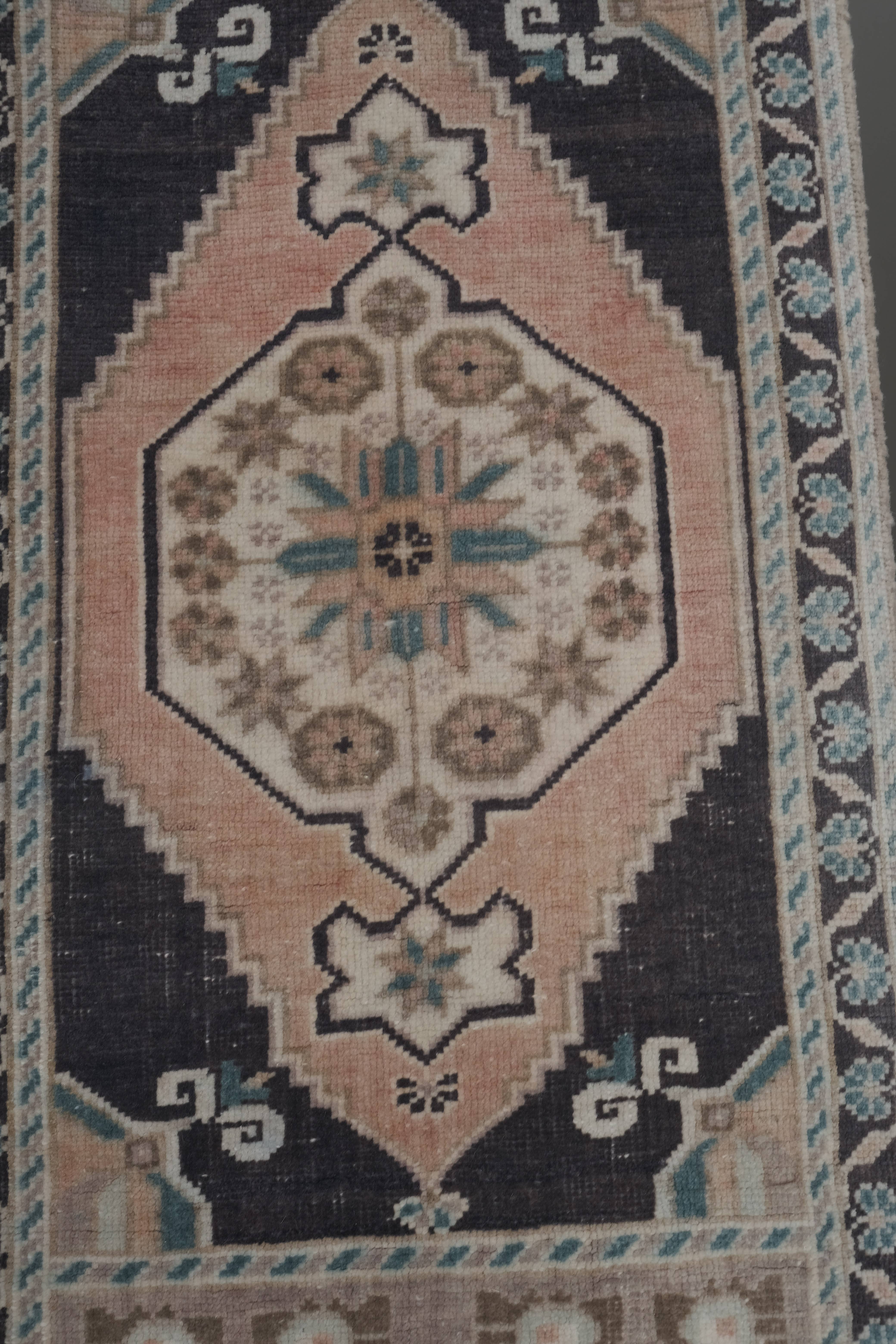 Vintage Turkish Runner Rug 1'8'' x 6'6''