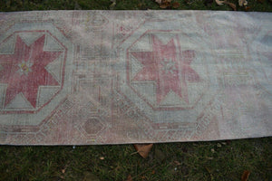 Vintage Oushak Runner 2'10'' x 12'8''