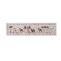 Hand-Embroidered Vintage Textile | 3'5'' x 6'4'' Camel