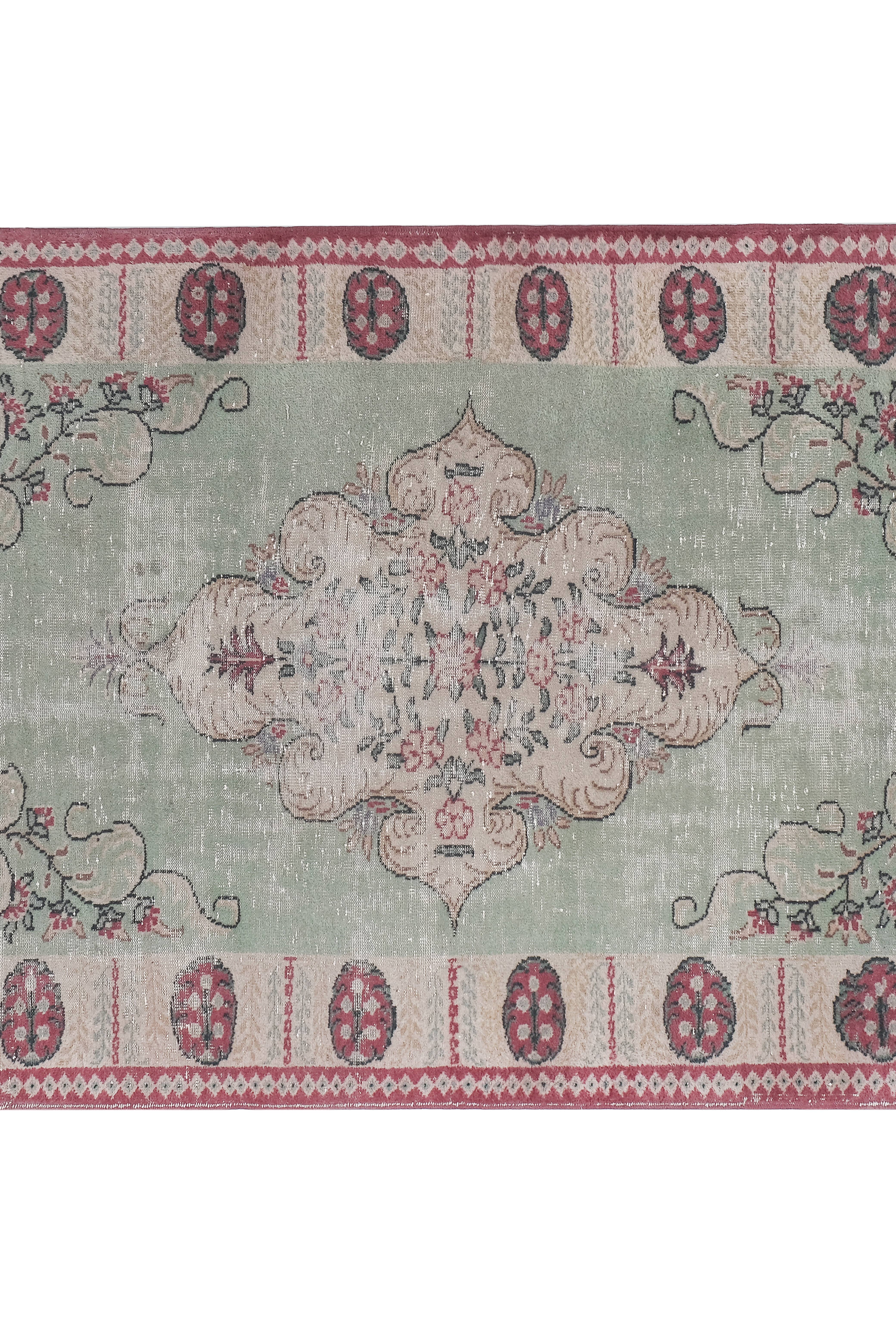 Vintage Oushak Rug 6'2'' x 9'6''