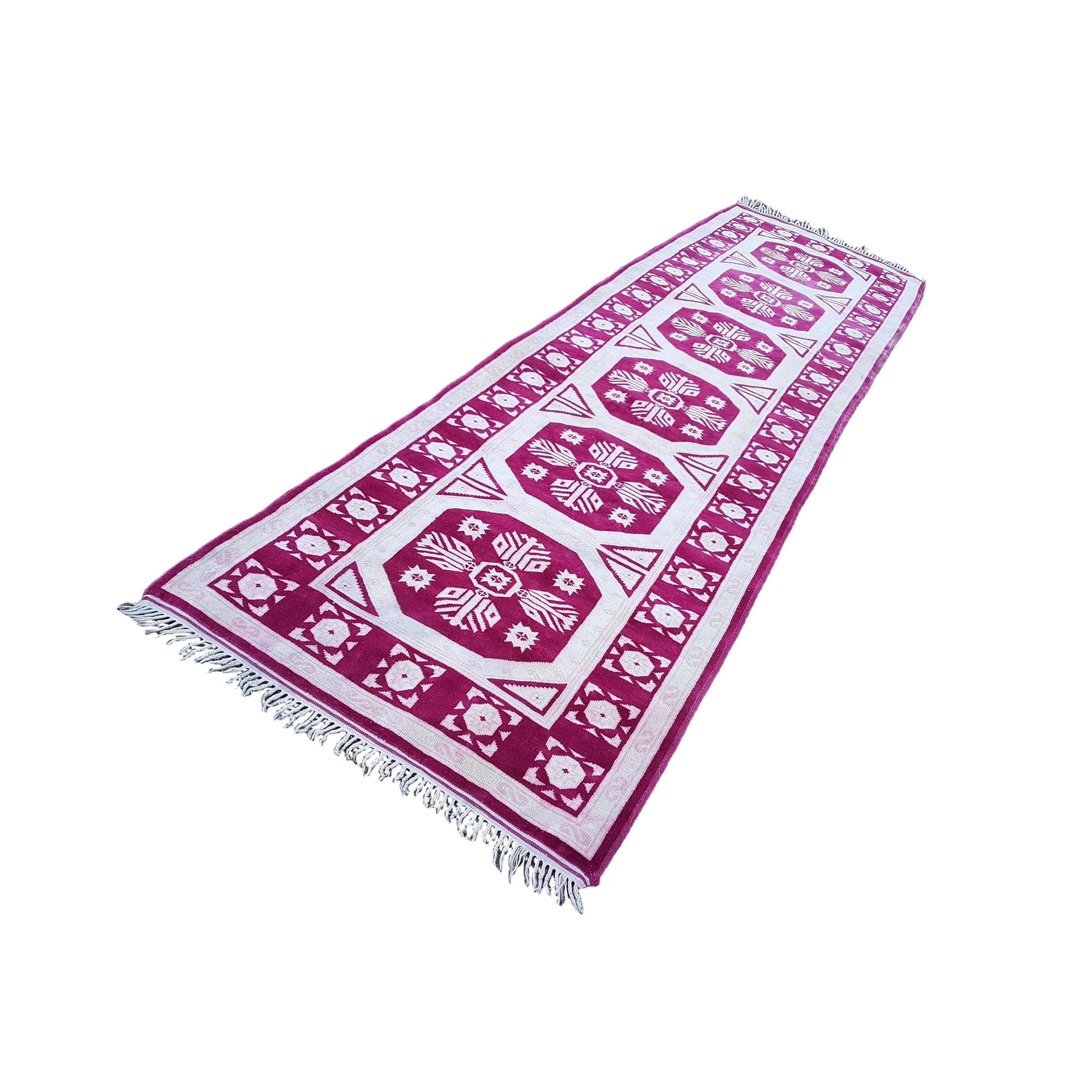 Vintage Kurdish Runner Rug 3'4'' x 12'2''