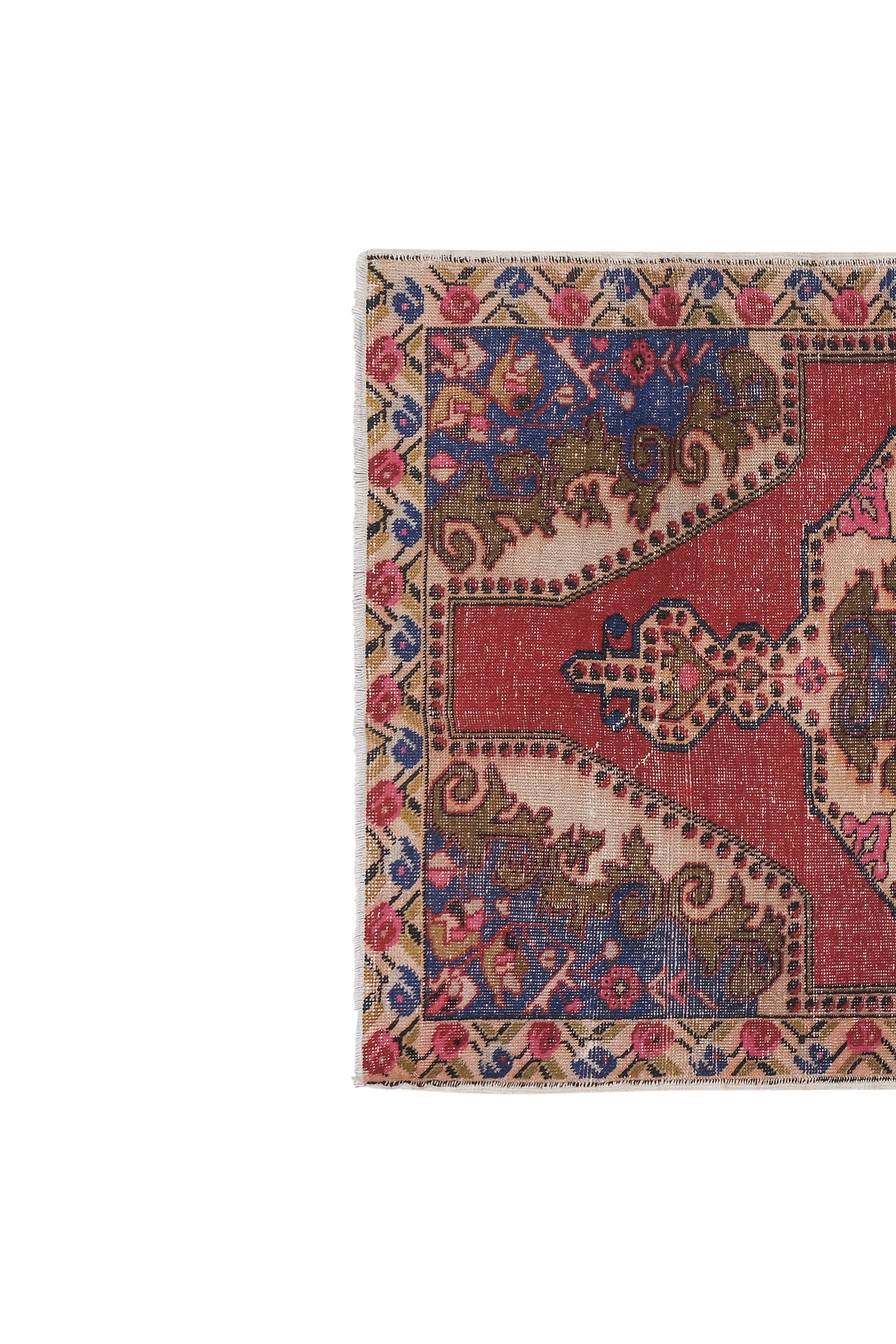 Vintage Oushak Rug 4'5'' x 7'3''